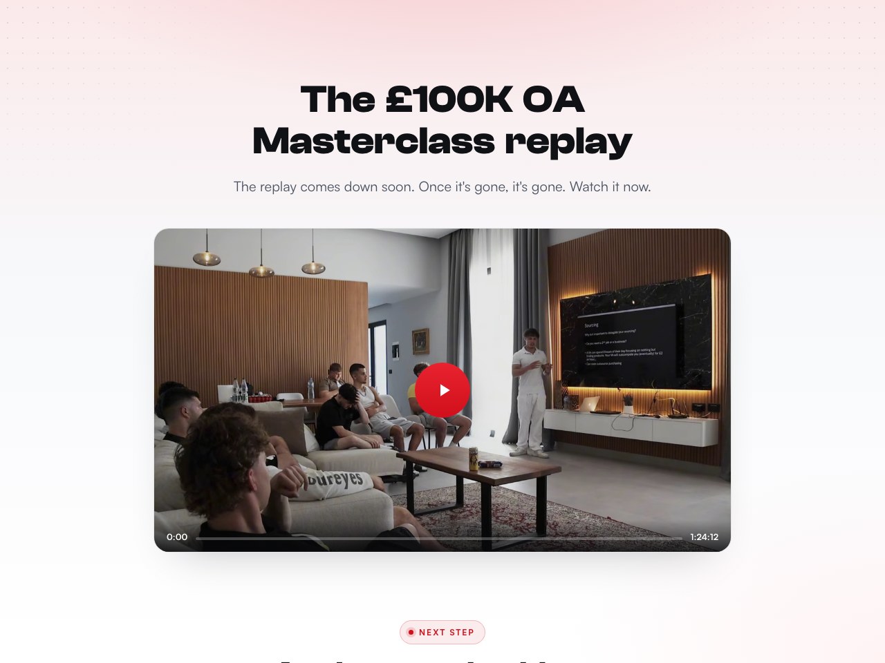 Replay + application preview