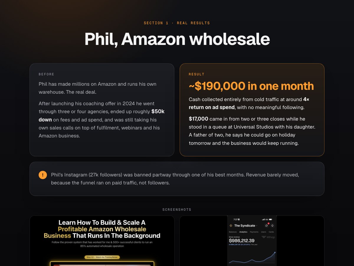 ~$190,000 in one month preview