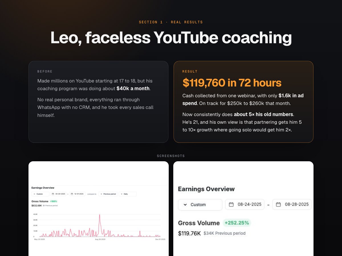 $119,760 in 72 hours preview